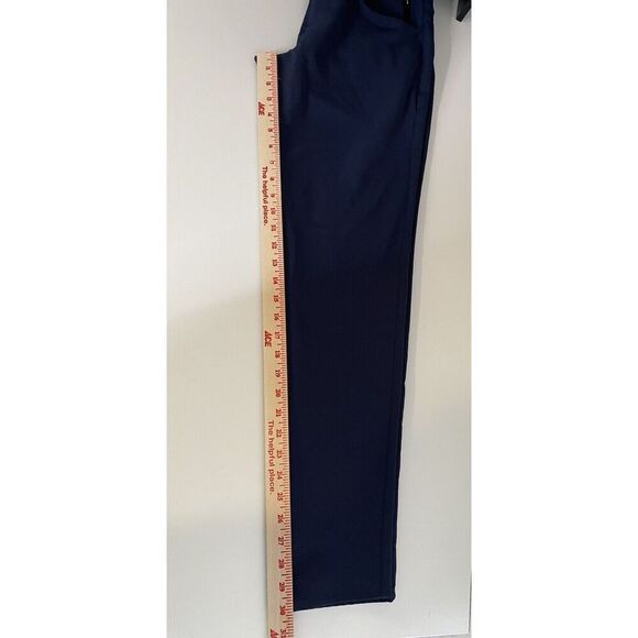 Fourlaps 31 x 32 Traverse Performance Chino Tech Pants Blue Slim Leg Four Laps - Picture 10 of 10